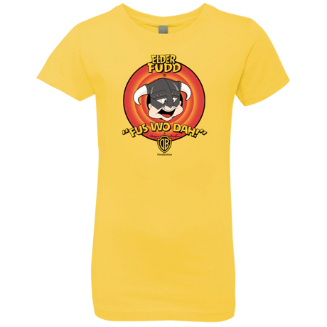 T-Shirts Vibrant Yellow / YXS Dwagonborn Girls Premium T-Shirt