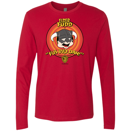 T-Shirts Red / Small Dwagonborn Men's Premium Long Sleeve