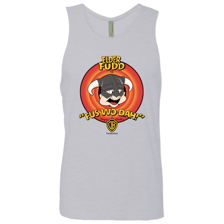 T-Shirts Heather Grey / Small Dwagonborn Men's Premium Tank Top