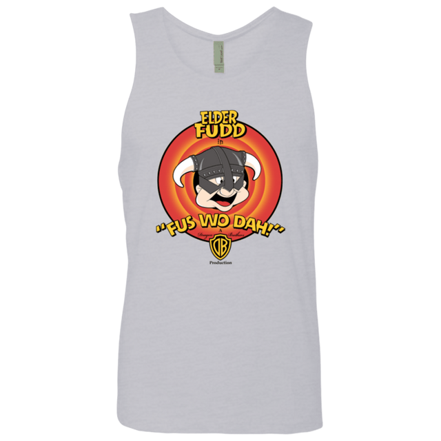 T-Shirts Heather Grey / Small Dwagonborn Men's Premium Tank Top