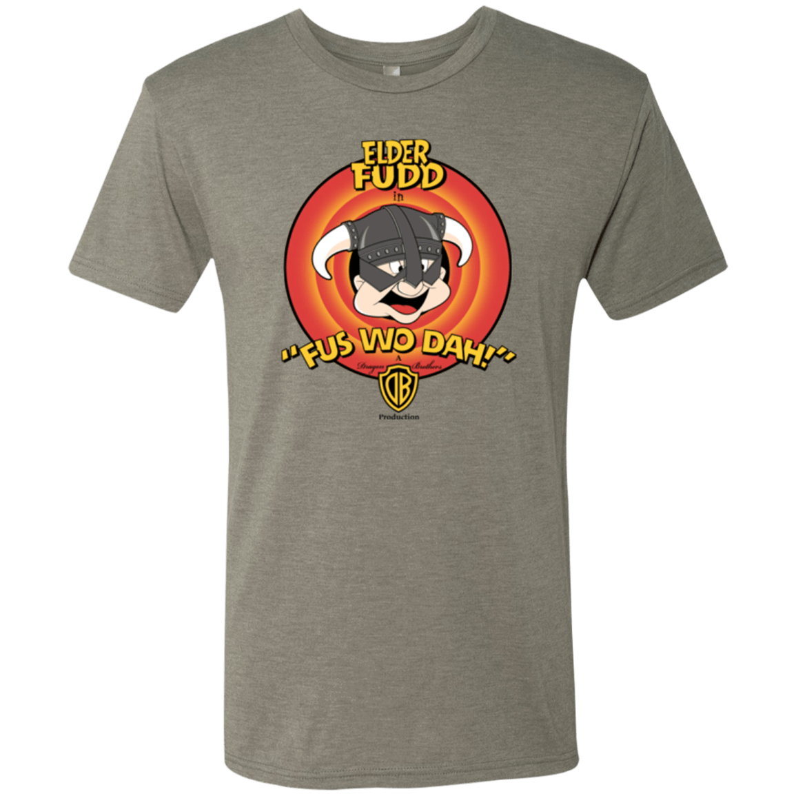 T-Shirts Venetian Grey / Small Dwagonborn Men's Triblend T-Shirt