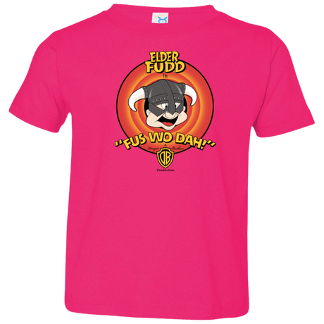 T-Shirts Hot Pink / 2T Dwagonborn Toddler Premium T-Shirt