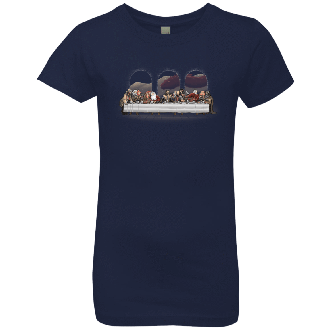 T-Shirts Midnight Navy / YXS Dwarf Dinner Girls Premium T-Shirt