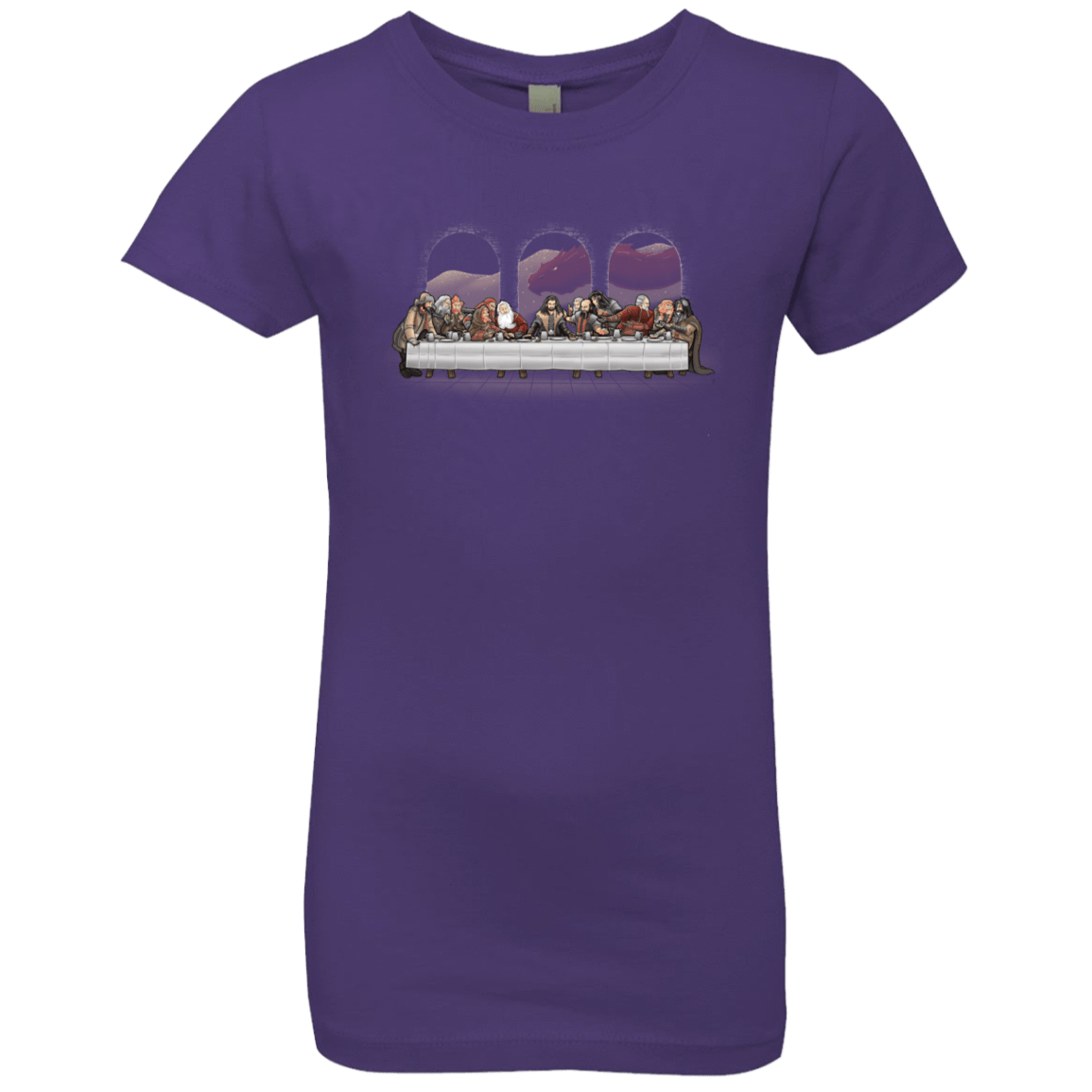 T-Shirts Purple Rush / YXS Dwarf Dinner Girls Premium T-Shirt