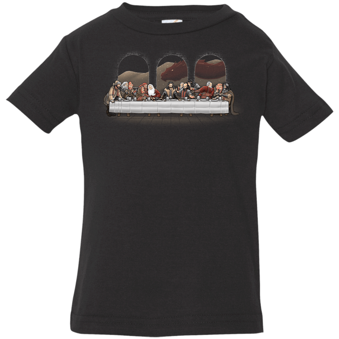 T-Shirts Black / 6 Months Dwarf Dinner Infant Premium T-Shirt