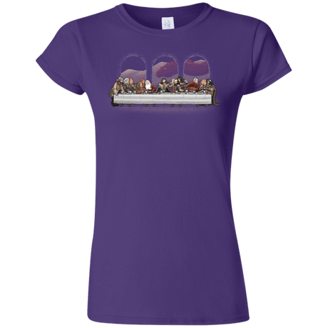 T-Shirts Purple / S Dwarf Dinner Junior Slimmer-Fit T-Shirt