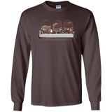 T-Shirts Dark Chocolate / S Dwarf Dinner Men's Long Sleeve T-Shirt