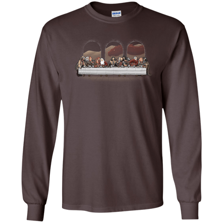 T-Shirts Dark Chocolate / S Dwarf Dinner Men's Long Sleeve T-Shirt