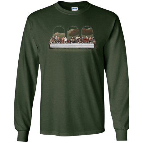 T-Shirts Forest Green / S Dwarf Dinner Men's Long Sleeve T-Shirt