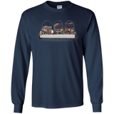 T-Shirts Navy / S Dwarf Dinner Men's Long Sleeve T-Shirt