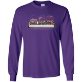 T-Shirts Purple / S Dwarf Dinner Men's Long Sleeve T-Shirt