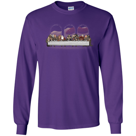 T-Shirts Purple / S Dwarf Dinner Men's Long Sleeve T-Shirt