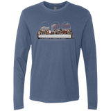 T-Shirts Indigo / S Dwarf Dinner Men's Premium Long Sleeve