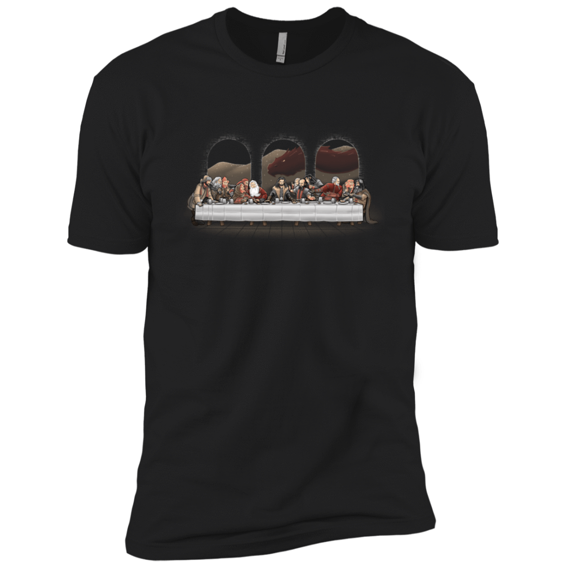 T-Shirts Black / X-Small Dwarf Dinner Men's Premium T-Shirt