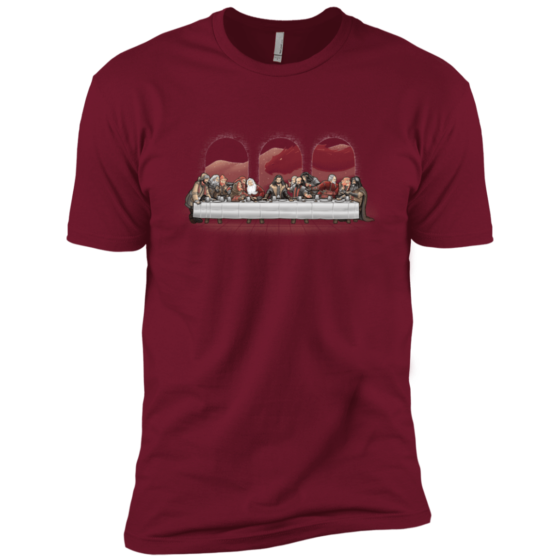 T-Shirts Cardinal / X-Small Dwarf Dinner Men's Premium T-Shirt