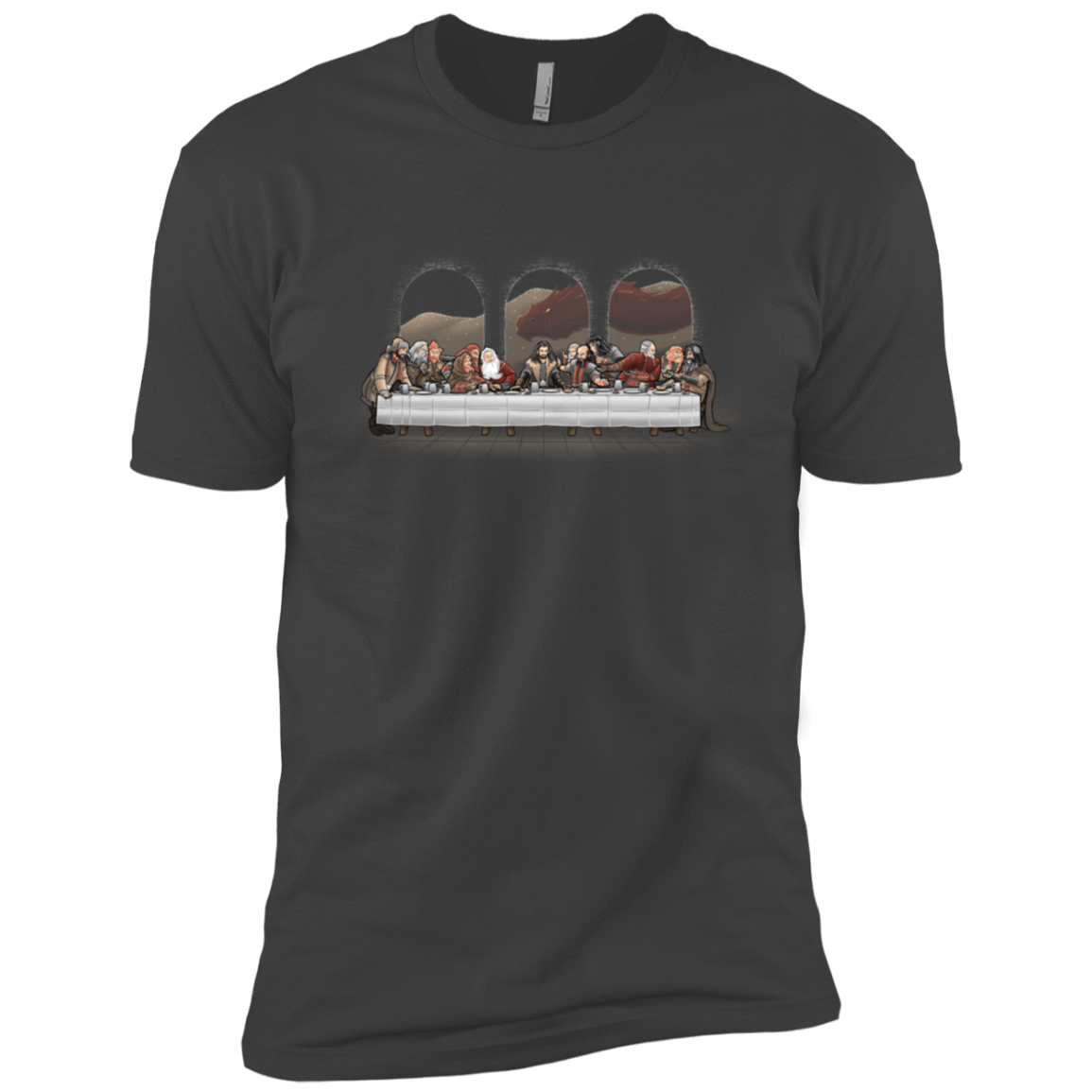 T-Shirts Heavy Metal / X-Small Dwarf Dinner Men's Premium T-Shirt