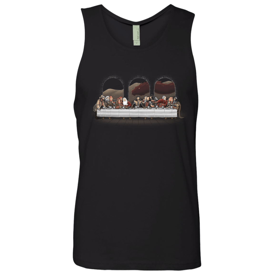 T-Shirts Black / S Dwarf Dinner Men's Premium Tank Top