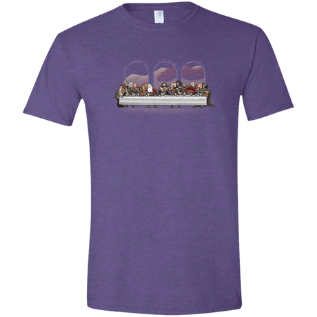 T-Shirts Heather Purple / S Dwarf Dinner Men's Semi-Fitted Softstyle