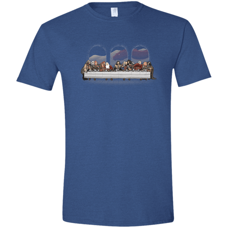 T-Shirts Heather Royal / X-Small Dwarf Dinner Men's Semi-Fitted Softstyle