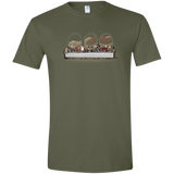 T-Shirts Military Green / S Dwarf Dinner Men's Semi-Fitted Softstyle