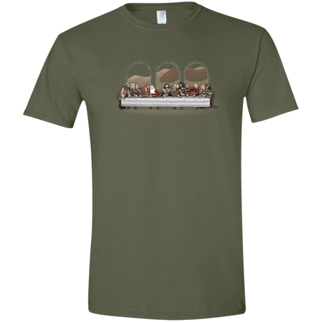 T-Shirts Military Green / S Dwarf Dinner Men's Semi-Fitted Softstyle