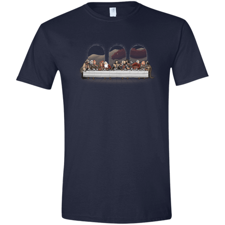 T-Shirts Navy / X-Small Dwarf Dinner Men's Semi-Fitted Softstyle