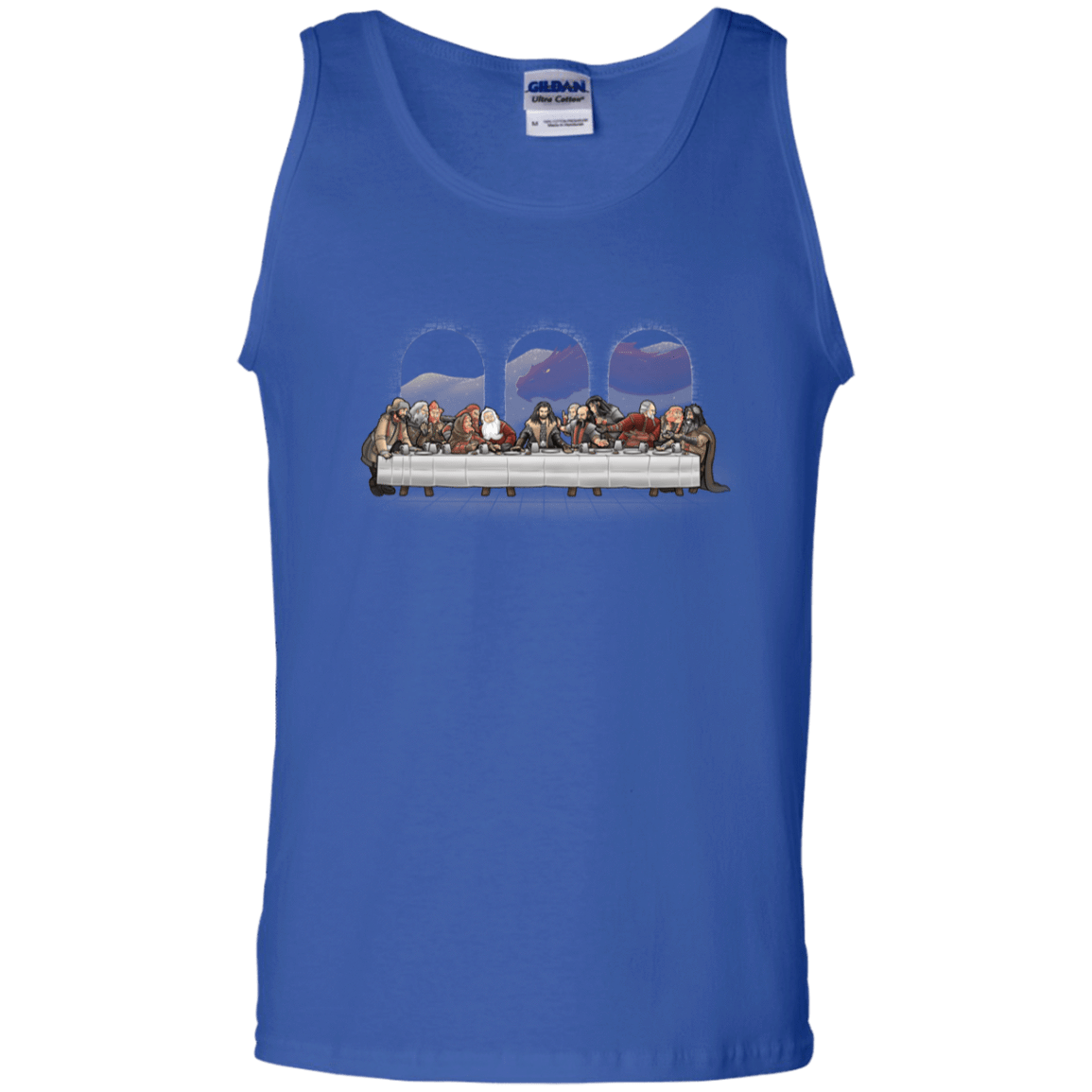 T-Shirts Royal / S Dwarf Dinner Men's Tank Top