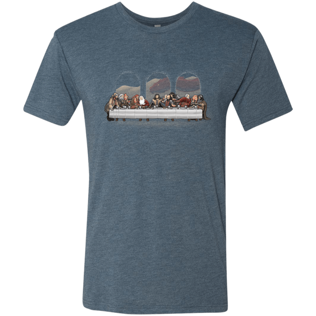 T-Shirts Indigo / S Dwarf Dinner Men's Triblend T-Shirt