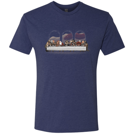 T-Shirts Vintage Navy / S Dwarf Dinner Men's Triblend T-Shirt