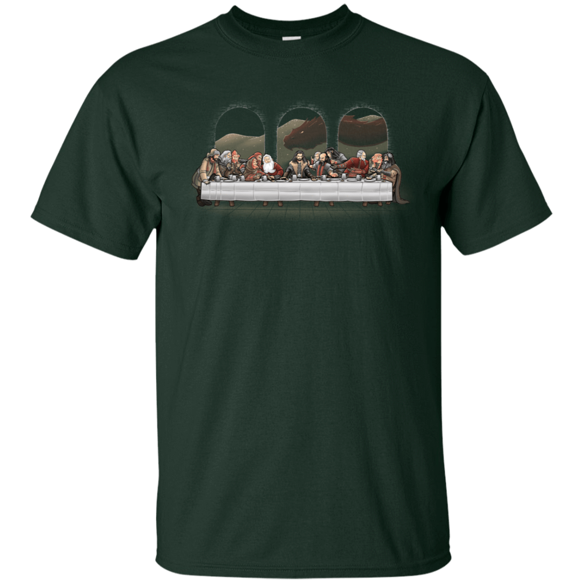 T-Shirts Forest / S Dwarf Dinner T-Shirt