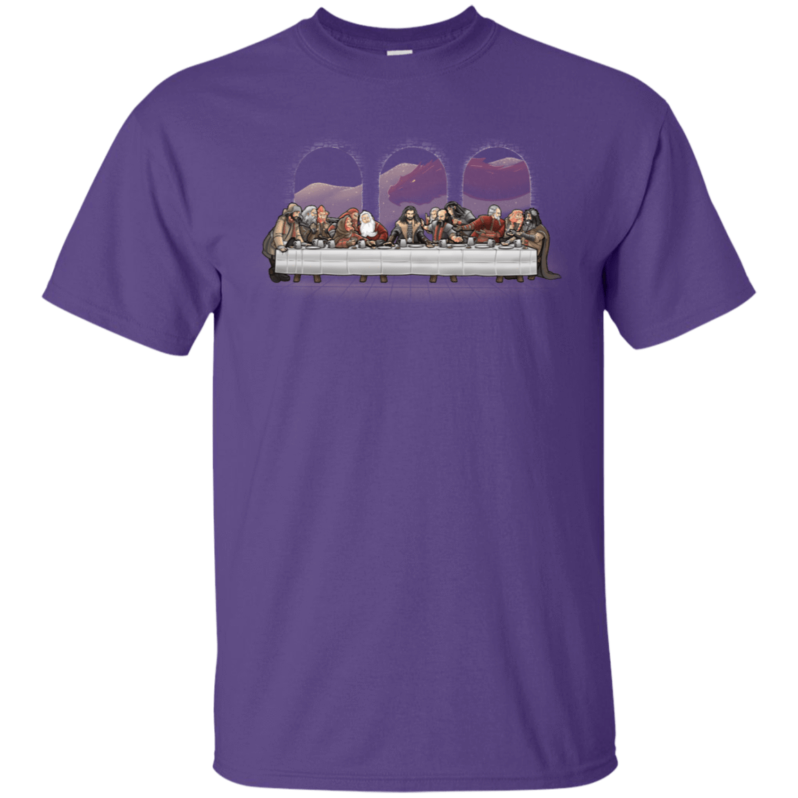T-Shirts Purple / S Dwarf Dinner T-Shirt