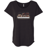 T-Shirts Vintage Black / X-Small Dwarf Dinner Triblend Dolman Sleeve