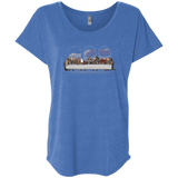 T-Shirts Vintage Royal / X-Small Dwarf Dinner Triblend Dolman Sleeve