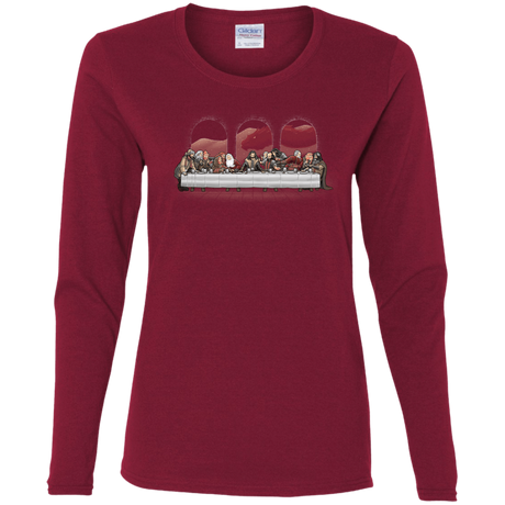 T-Shirts Cardinal / S Dwarf Dinner Women's Long Sleeve T-Shirt