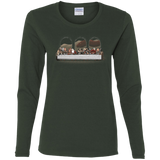 T-Shirts Forest / S Dwarf Dinner Women's Long Sleeve T-Shirt