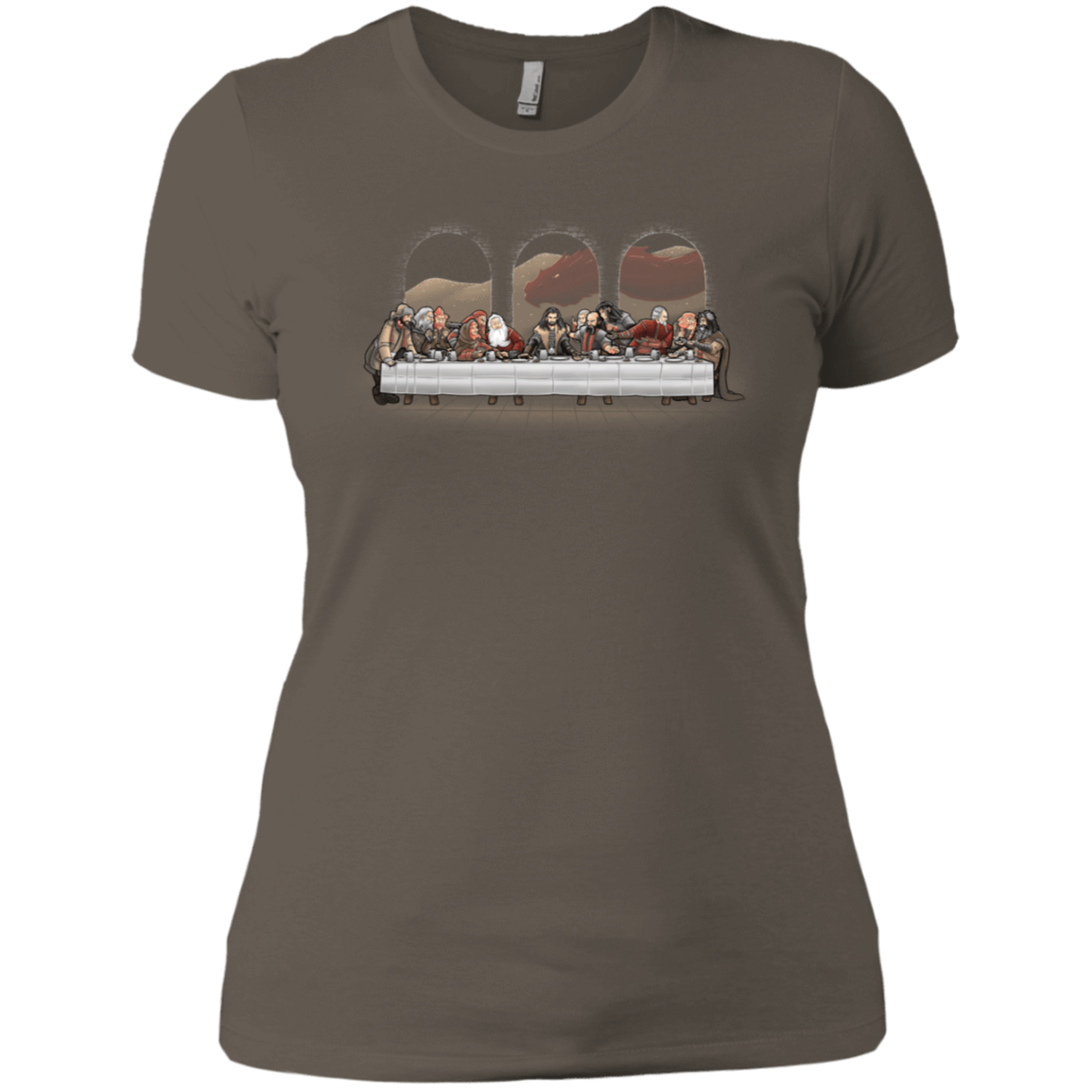 T-Shirts Warm Grey / X-Small Dwarf Dinner Women's Premium T-Shirt