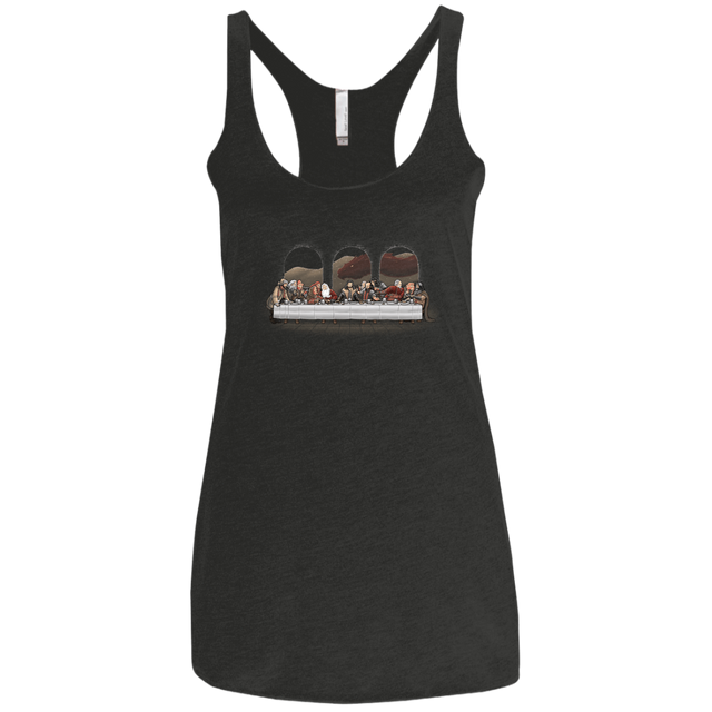 T-Shirts Vintage Black / X-Small Dwarf Dinner Women's Triblend Racerback Tank