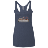 T-Shirts Vintage Navy / X-Small Dwarf Dinner Women's Triblend Racerback Tank