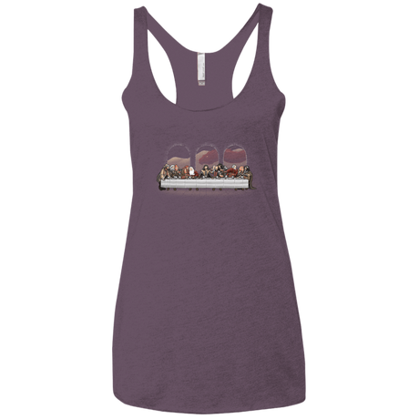 T-Shirts Vintage Purple / X-Small Dwarf Dinner Women's Triblend Racerback Tank