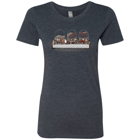 T-Shirts Vintage Navy / S Dwarf Dinner Women's Triblend T-Shirt