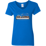 T-Shirts Royal / S Dwarf Dinner Women's V-Neck T-Shirt