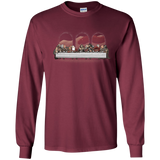 T-Shirts Maroon / YS Dwarf Dinner Youth Long Sleeve T-Shirt