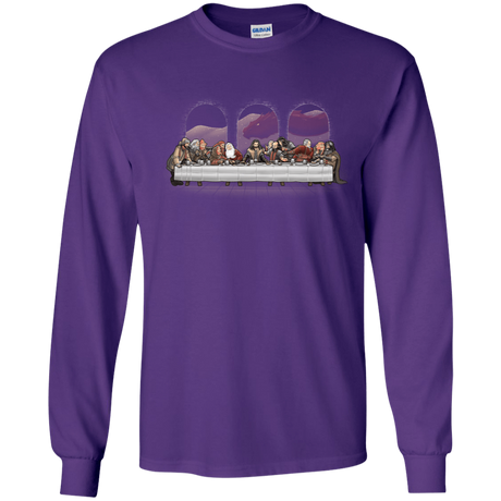 T-Shirts Purple / YS Dwarf Dinner Youth Long Sleeve T-Shirt