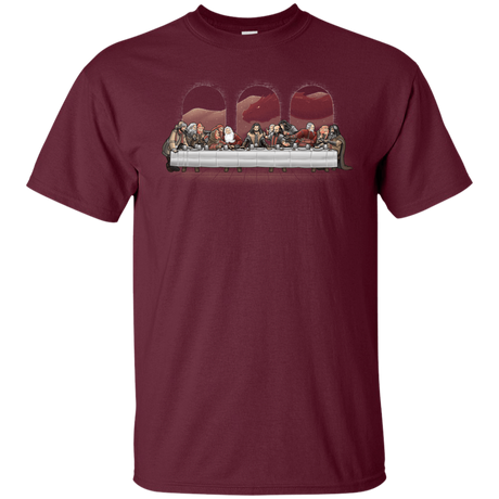 T-Shirts Maroon / YXS Dwarf Dinner Youth T-Shirt