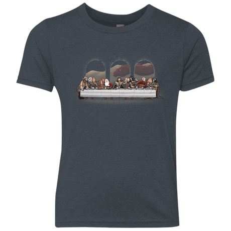 T-Shirts Vintage Navy / YXS Dwarf Dinner Youth Triblend T-Shirt