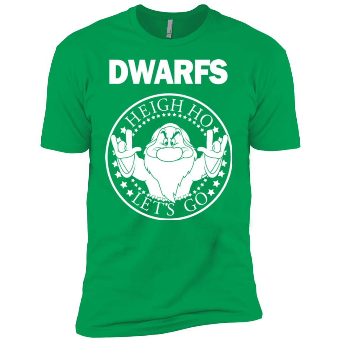 T-Shirts Kelly Green / YXS Dwarfs Boys Premium T-Shirt