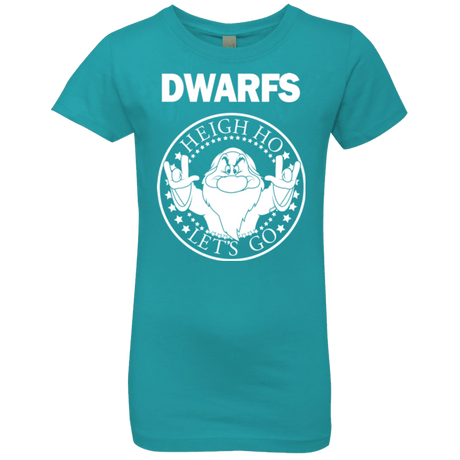 T-Shirts Tahiti Blue / YXS Dwarfs Girls Premium T-Shirt