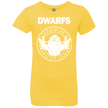 T-Shirts Vibrant Yellow / YXS Dwarfs Girls Premium T-Shirt