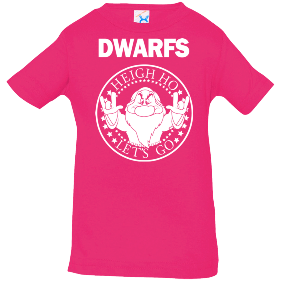 T-Shirts Hot Pink / 6 Months Dwarfs Infant Premium T-Shirt