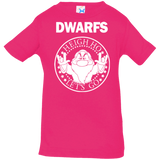 T-Shirts Hot Pink / 6 Months Dwarfs Infant Premium T-Shirt